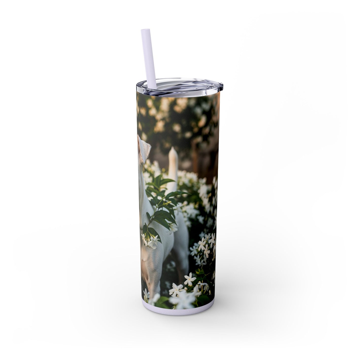 Gull Terrier Tumbler with Straw, 20oz