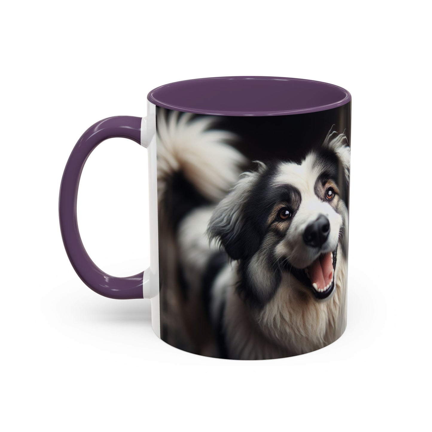 Mug à café avec motif de berger roumain Mioritic - Cadeau idéal pour les amoureux des chiens