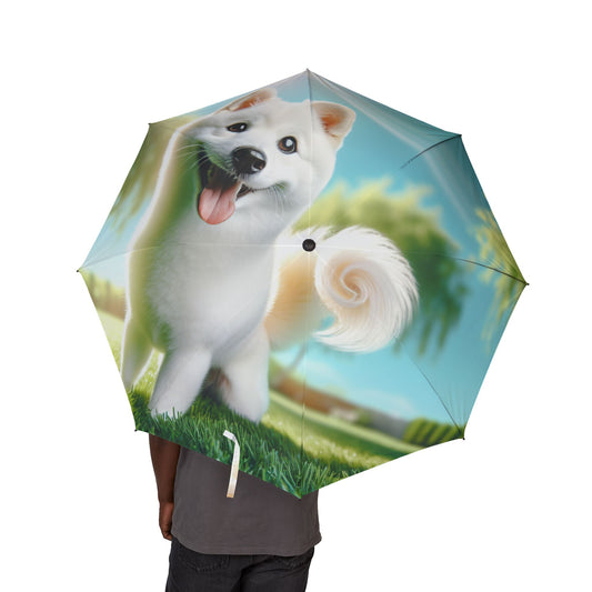 Kishu Ken Semi-Automatic Foldable Umbrella