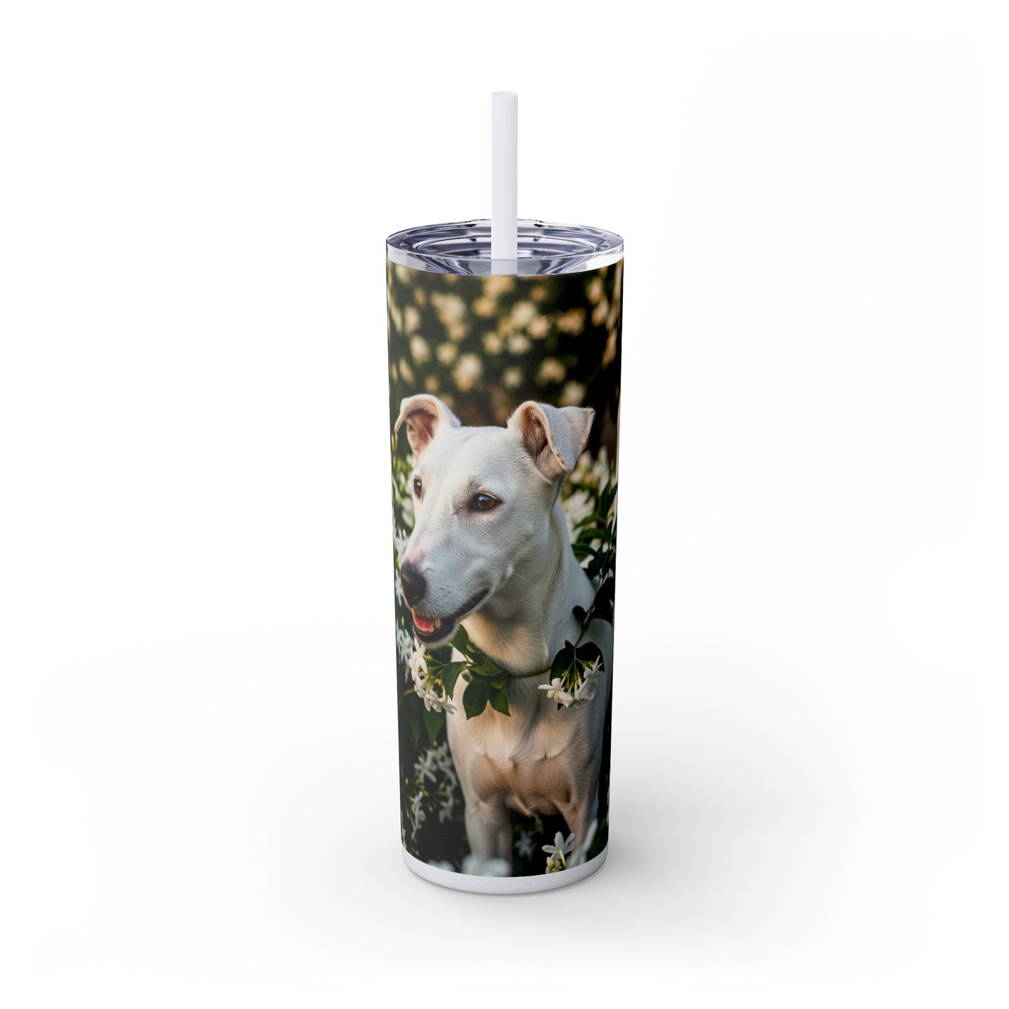 Gull Terrier Tumbler with Straw, 20oz