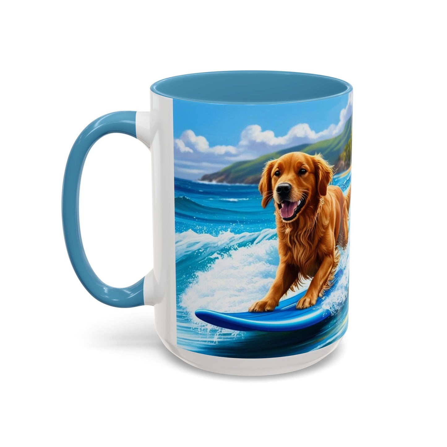 Taza de café con detalles de Surf Dogs: el regalo perfecto para los amantes de los perros