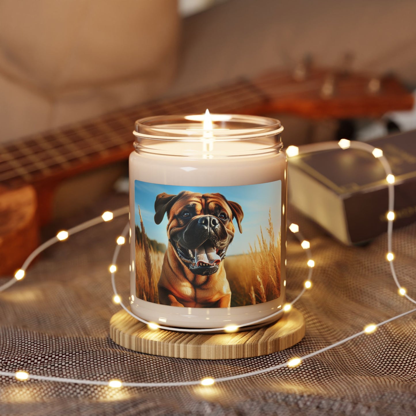 Bullmastiff- Scented Soy Candle, 9oz