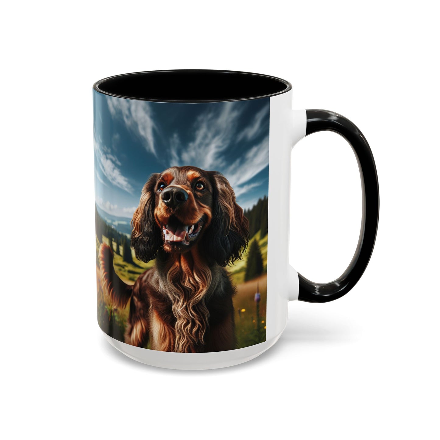 Deutscher Wachtelhund Accent Coffee Mug - Perfect Gift for Dog Lovers