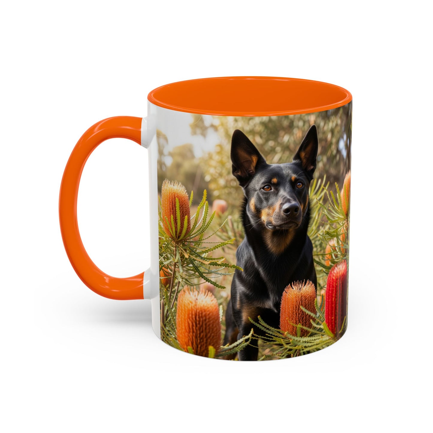 Working Kelpie Accent Coffee Mug - Perfect Gift for Dog Lovers