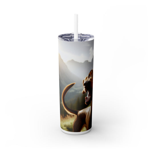 Bavarian Mountain Scent Hound Tumbler with Straw, 20oz