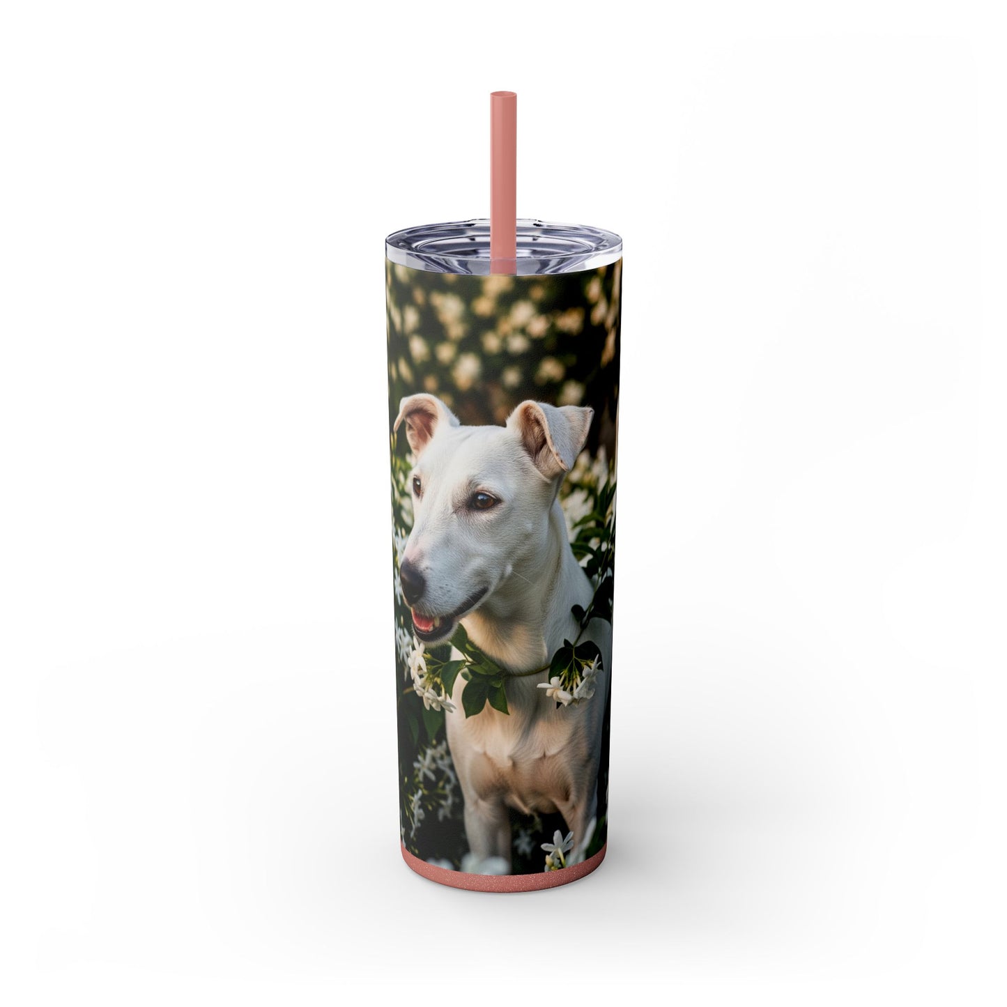 Gull Terrier Tumbler with Straw, 20oz