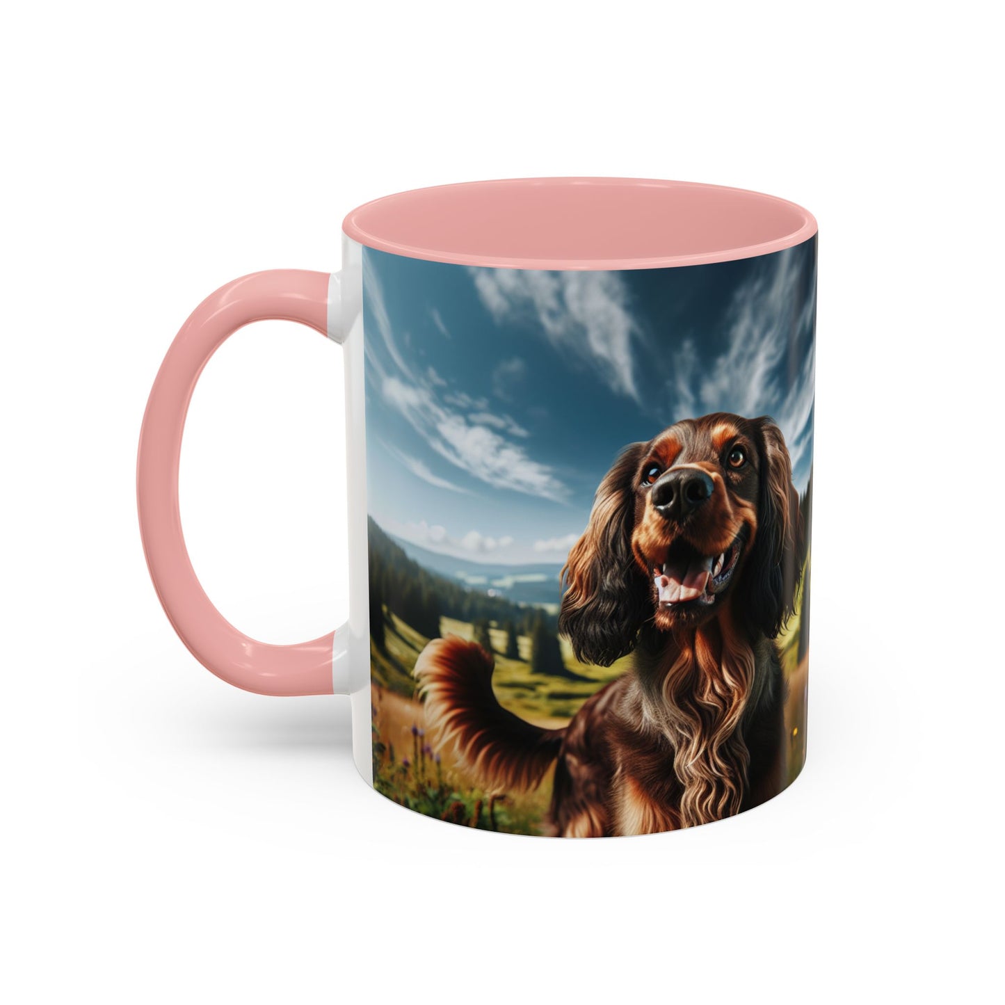 Deutscher Wachtelhund Accent Coffee Mug - Perfect Gift for Dog Lovers