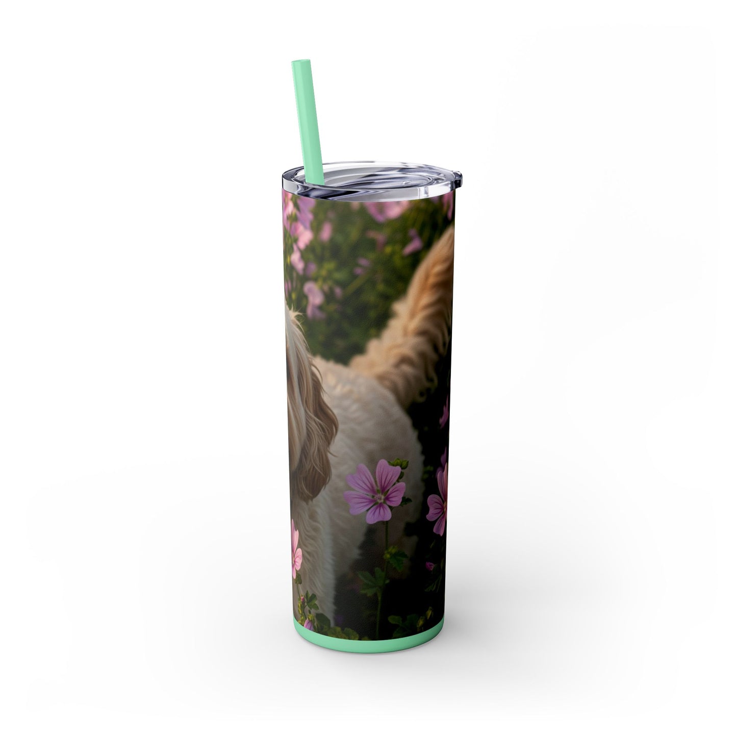 Gobelet Cockapoo avec paille, 590 ml