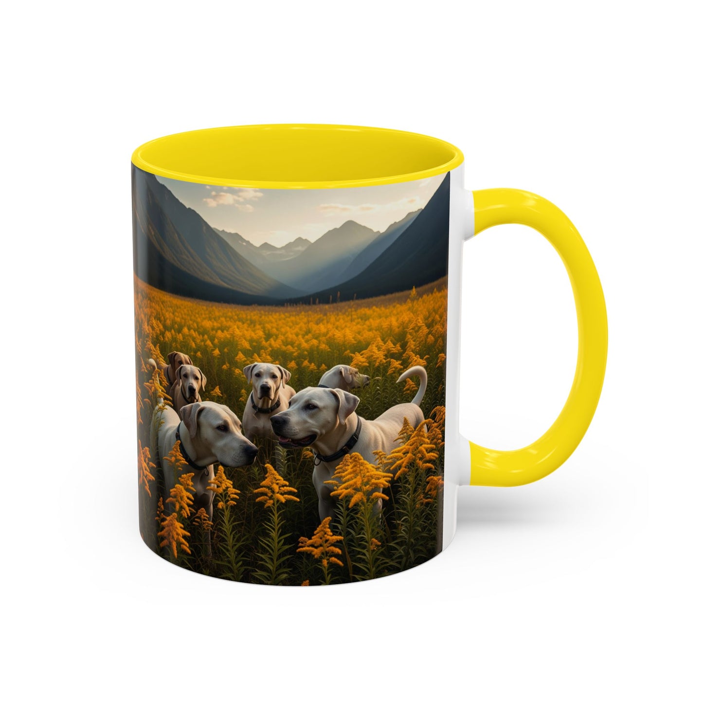 Taza de café con detalles de Mountain Cur: el regalo perfecto para los amantes de los perros