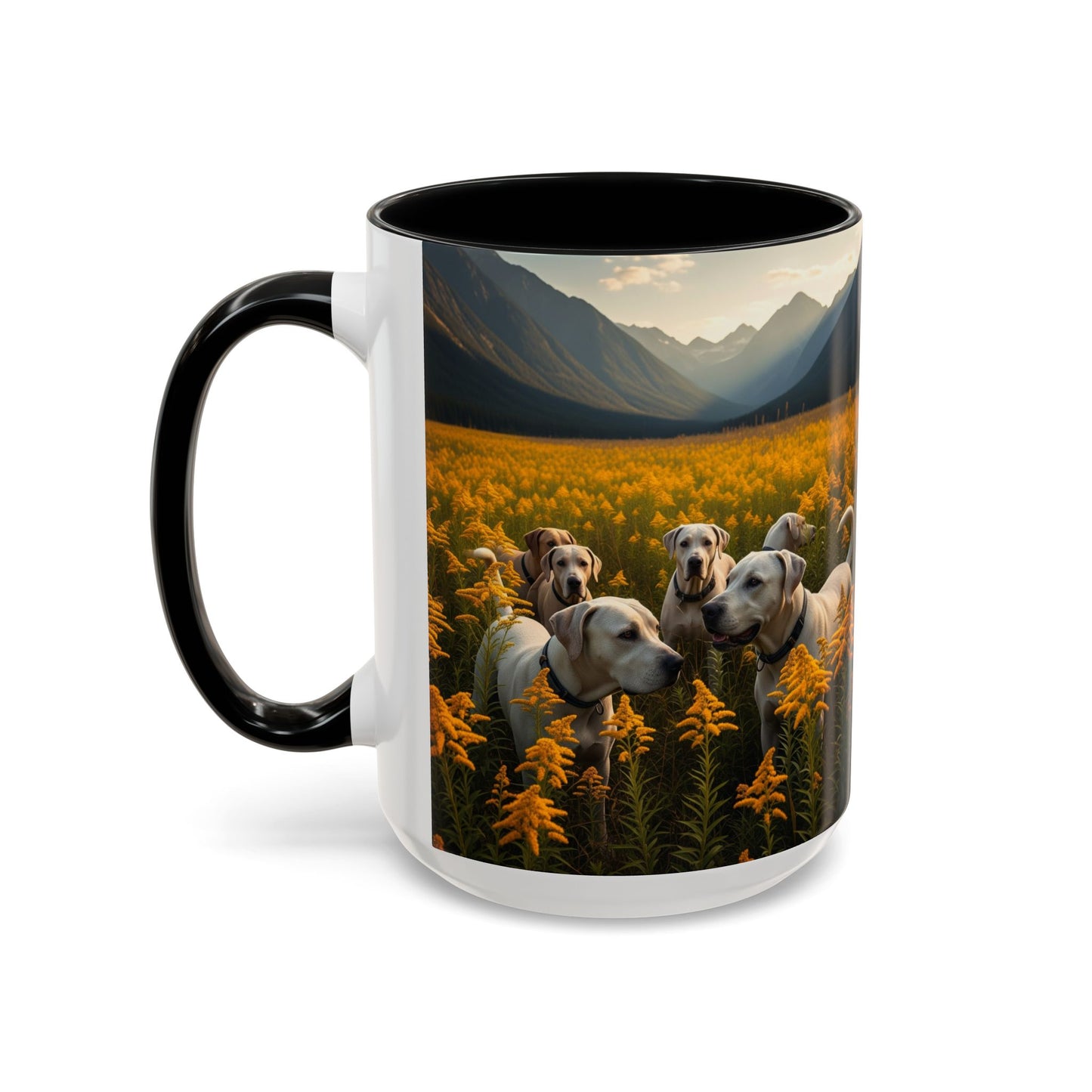 Taza de café con detalles de Mountain Cur: el regalo perfecto para los amantes de los perros