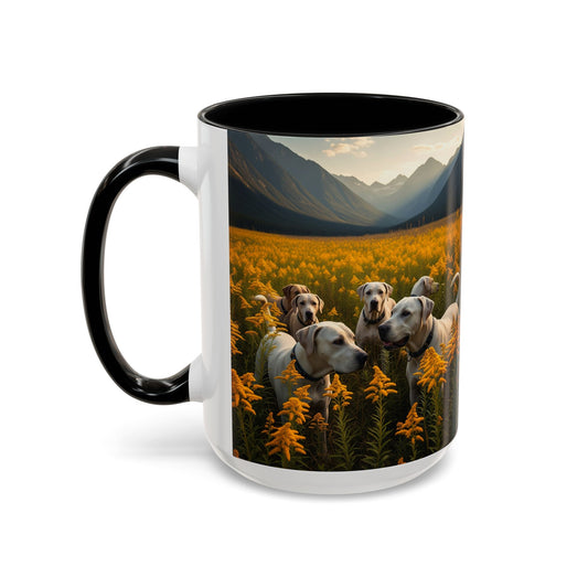Taza de café con detalles de Mountain Cur: el regalo perfecto para los amantes de los perros