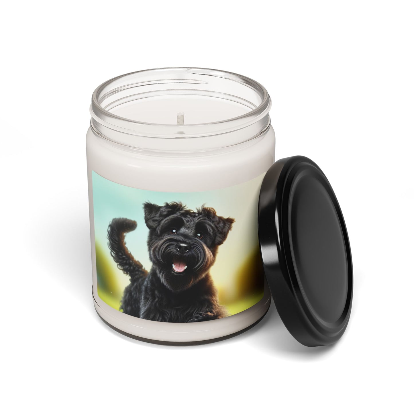 Russian Black Terrier- Scented Soy Candle, 9oz