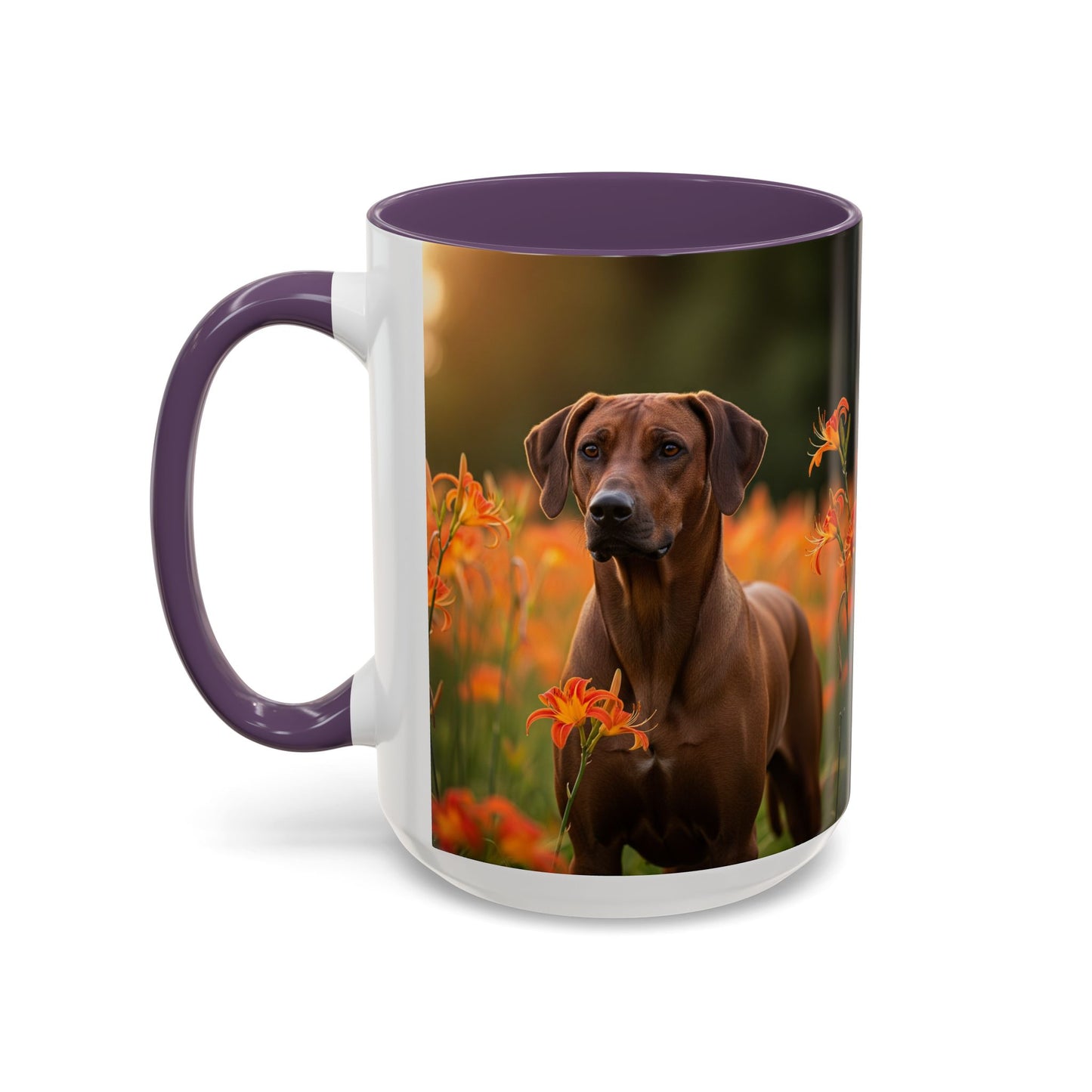 Taza de café con diseño de Rhodesian Ridgeback: el regalo perfecto para los amantes de los perros.
