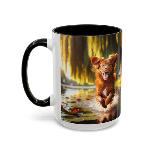 Nova Scotia Duck Trolling Retriever Accent Coffee Mug - Perfect Gift for Dog Lovers