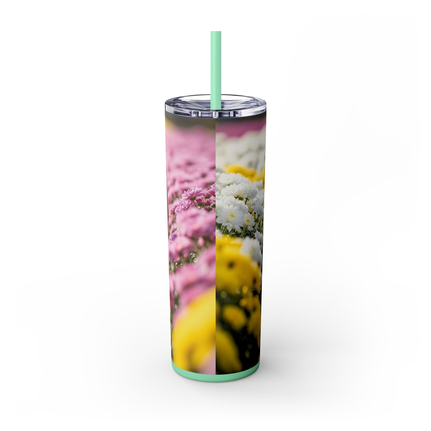 Papillon Skinny Tumbler with Straw, 20oz