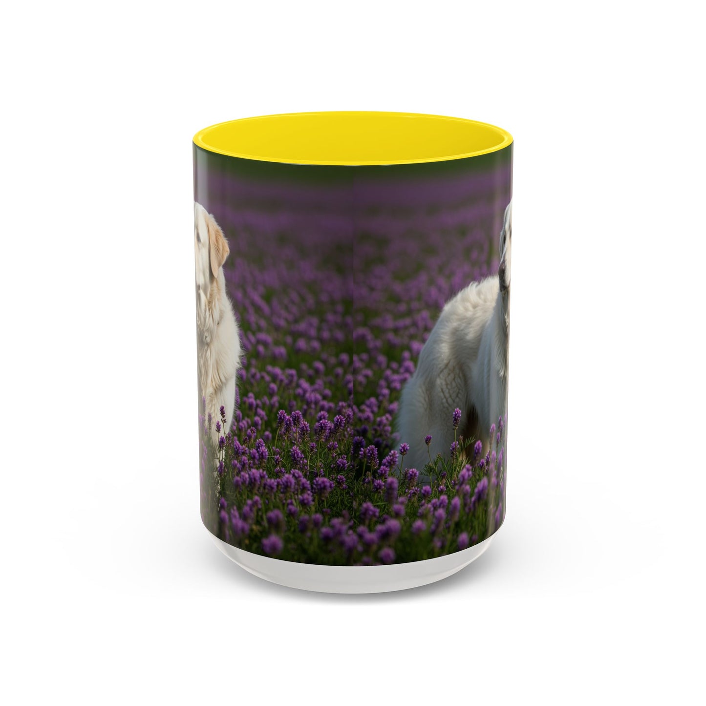 Taza de café con acento Kuvasz: regalo perfecto para los amantes de los perros