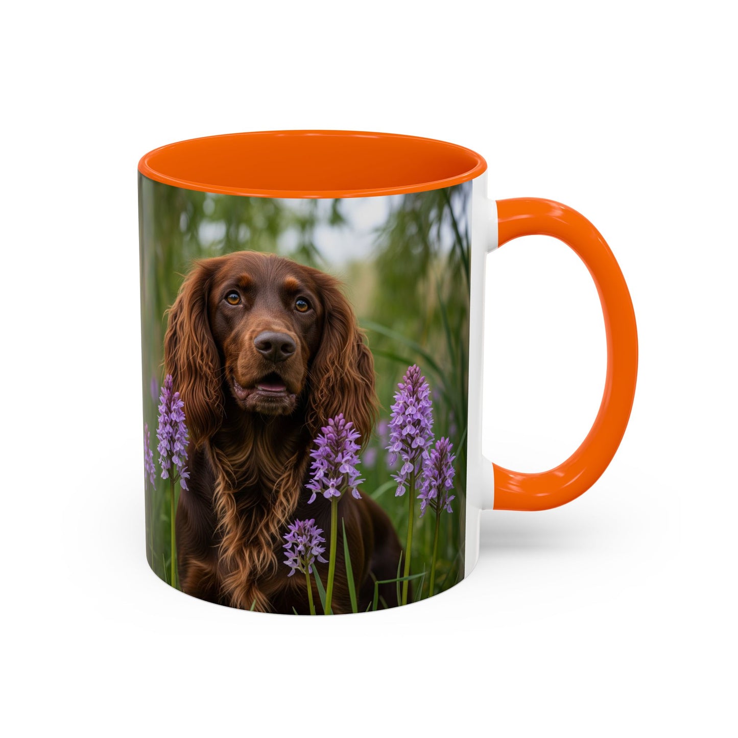 Mug à café à motif épagneul Pont-Audemer - Cadeau idéal pour les amoureux des chiens