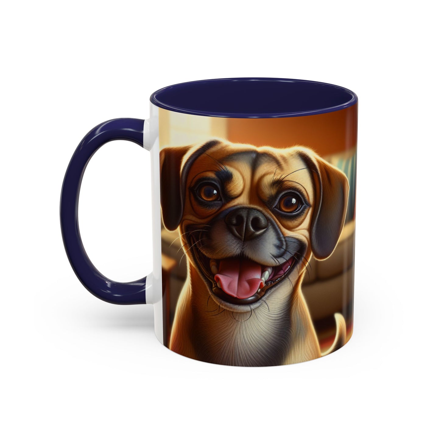 Taza de café con detalles de Puggle: el regalo perfecto para los amantes de los perros