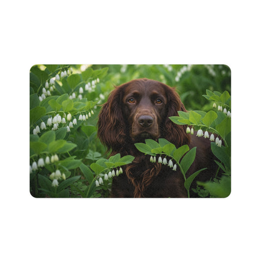 Pet Food Mat (12x18) - Field Spaniel