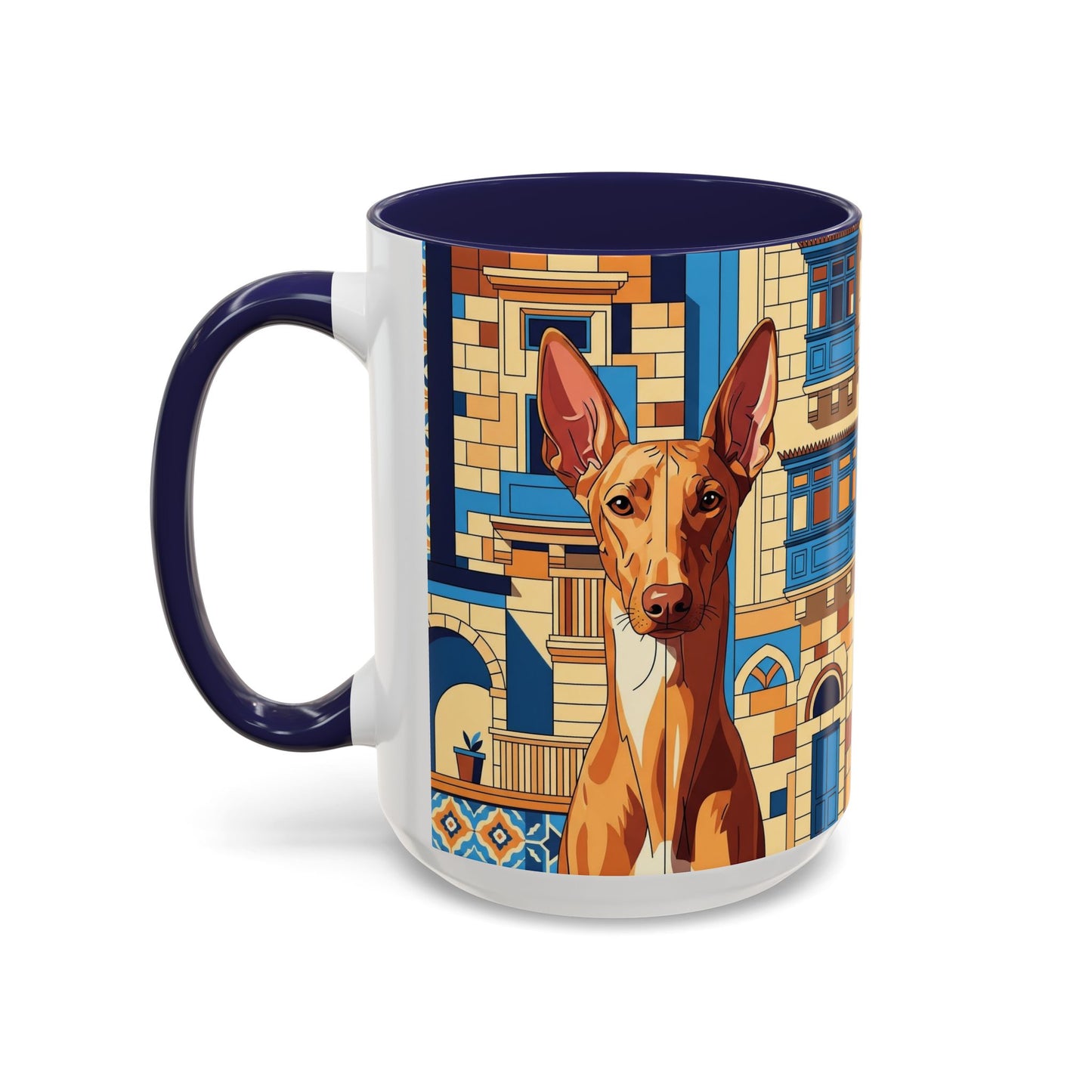 Taza de café con diseño de Pharaoh Hound: el regalo perfecto para los amantes de los perros.