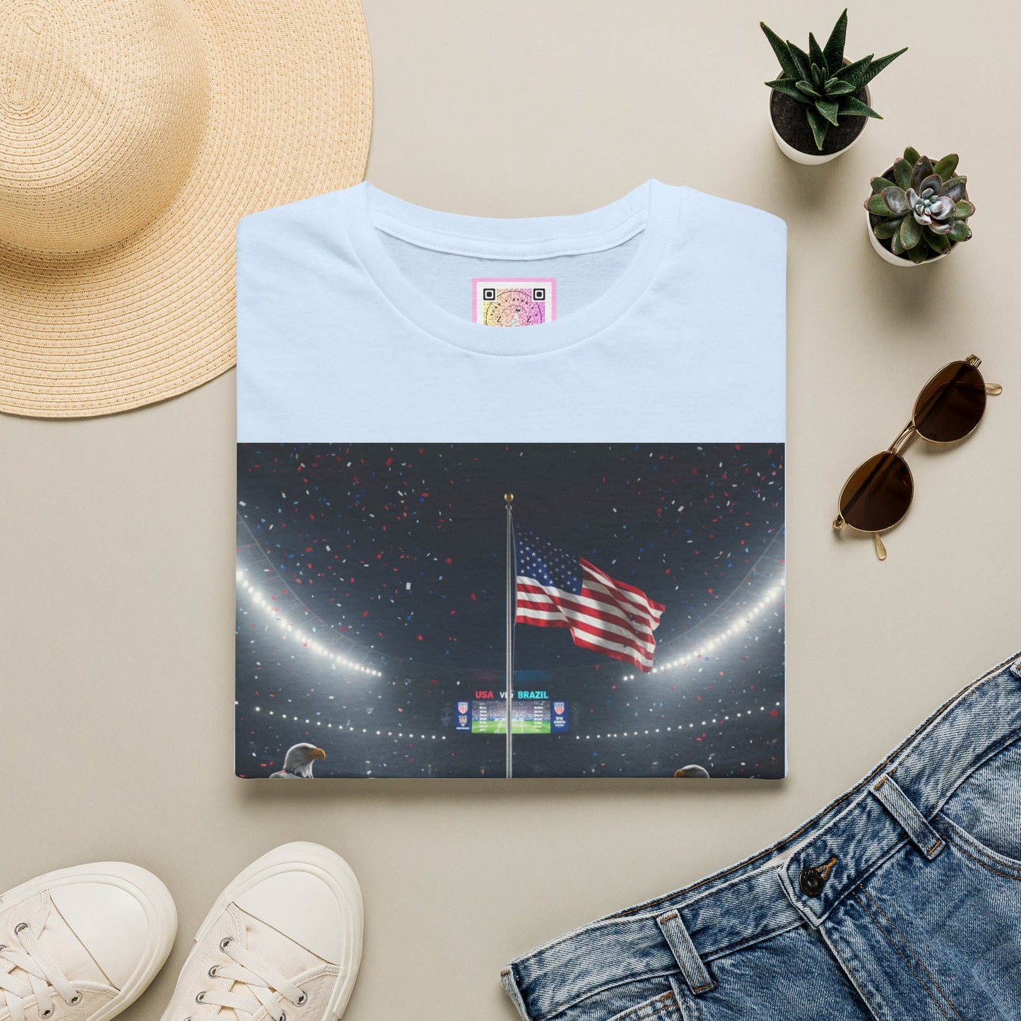 American Flag Championship T‑Shirt