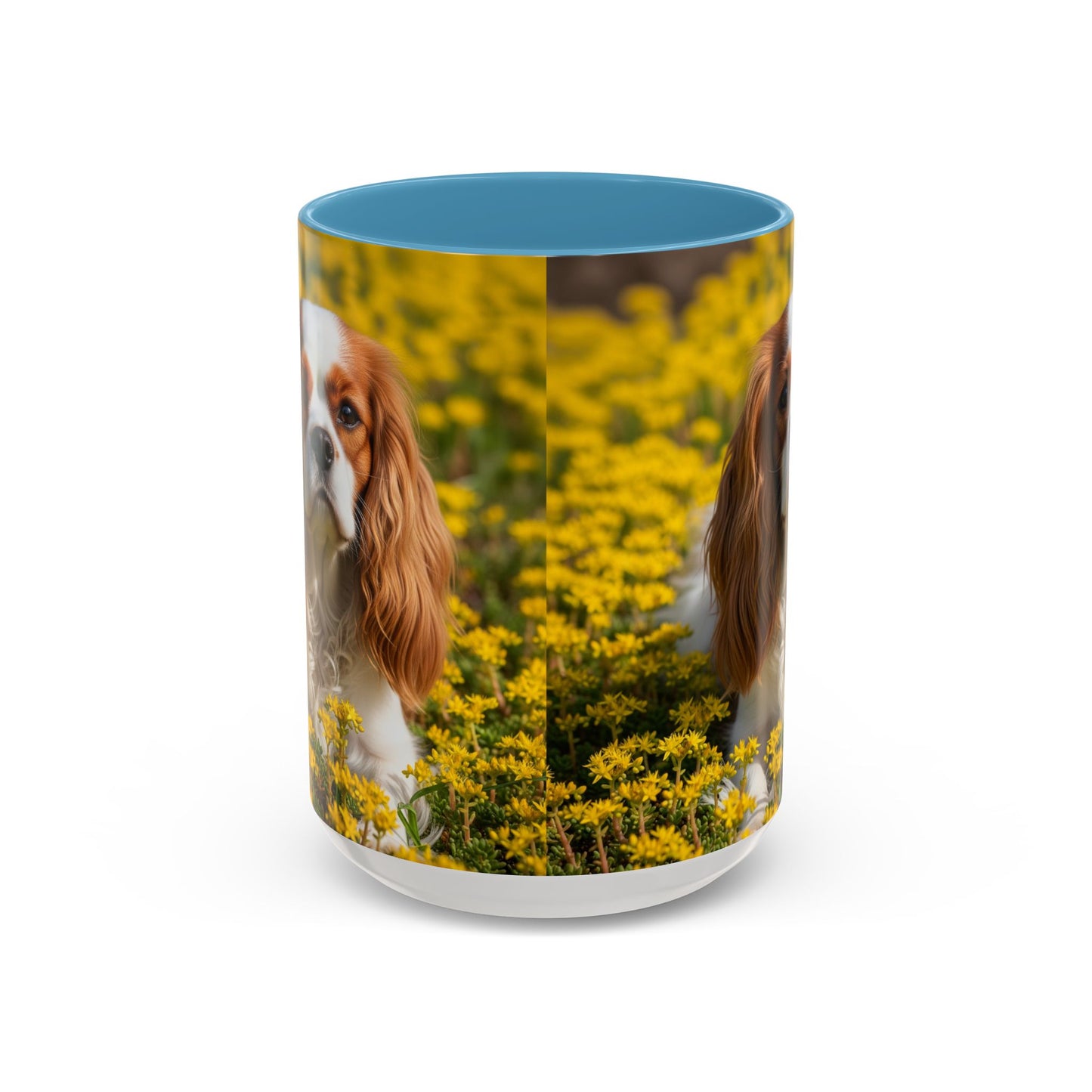 Cavalier King Charles Spaniel Accent Coffee Mug - Perfect Gift for Dog Lovers