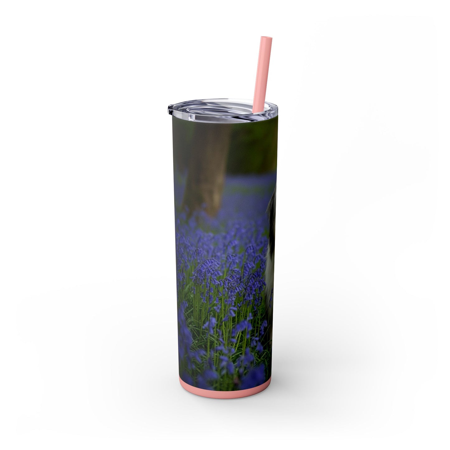 Bearded Collie Tumbler with Straw, 20oz