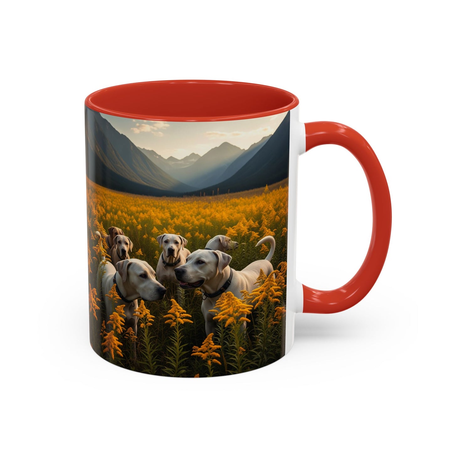 Taza de café con detalles de Mountain Cur: el regalo perfecto para los amantes de los perros