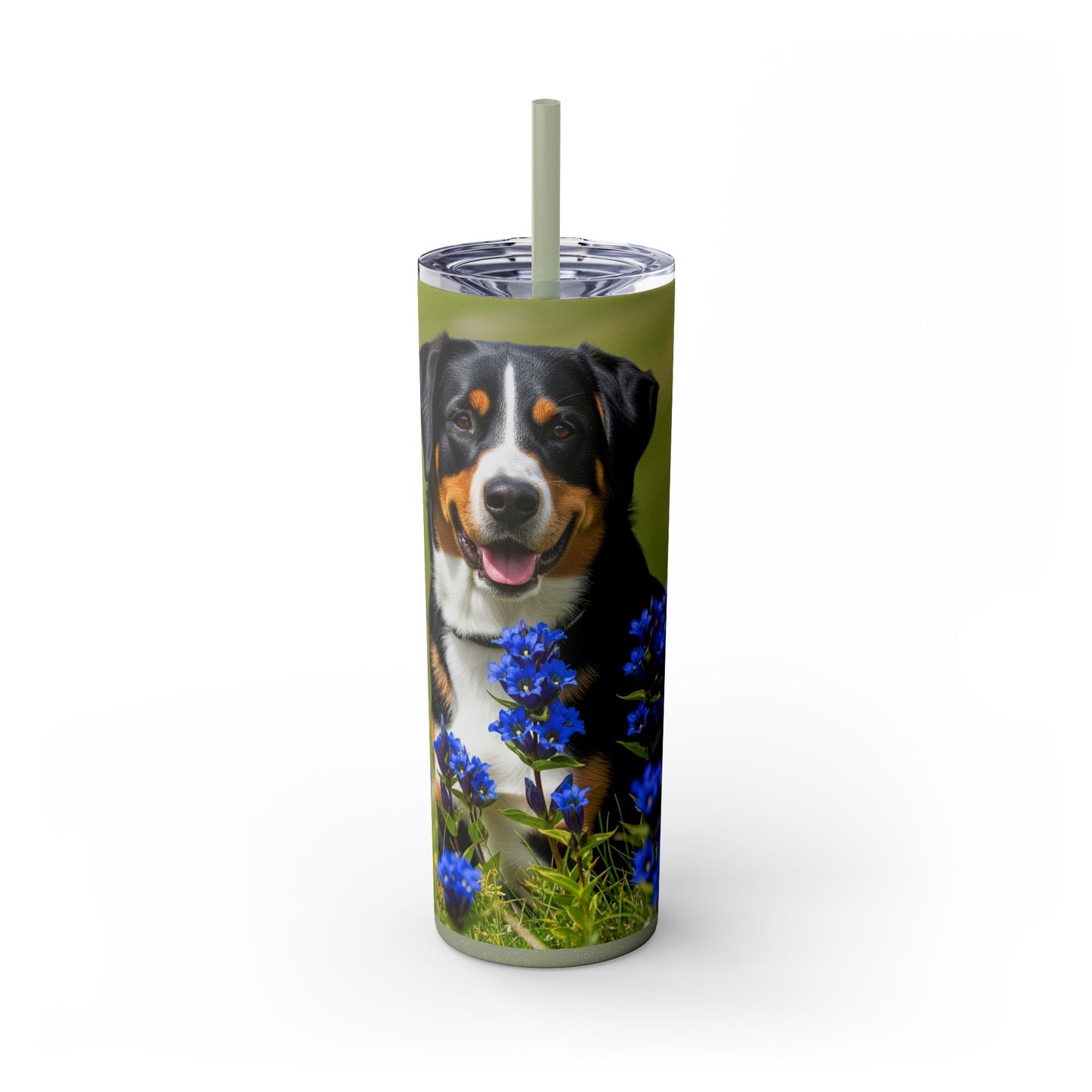 Appenzeller Sennenhund Tumbler with Straw, 20oz