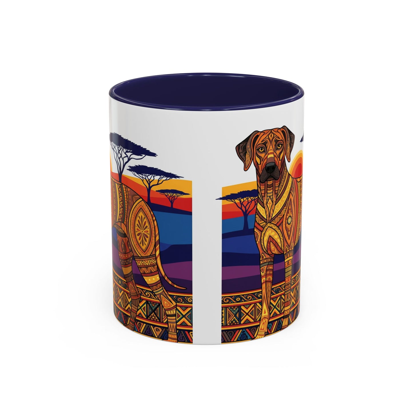 Taza de café con diseño de Rhodesian Ridgeback: el regalo perfecto para los amantes de los perros.