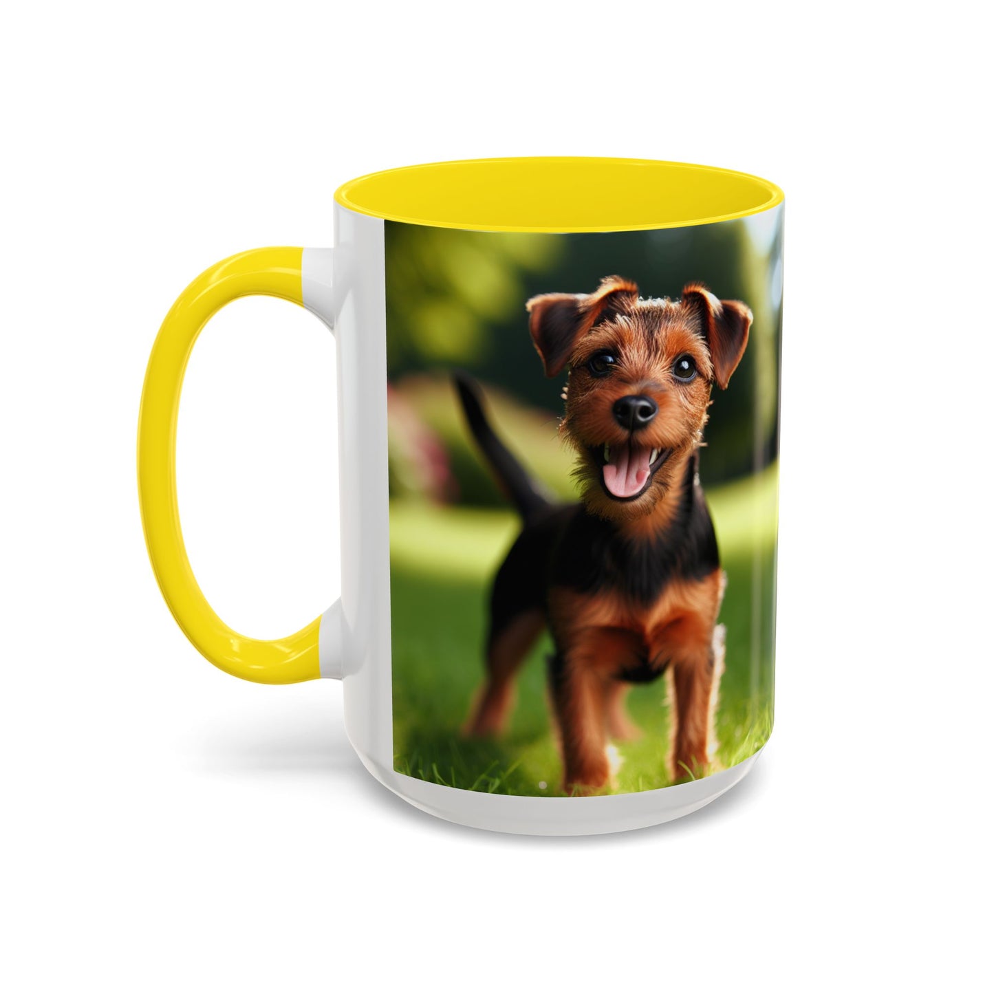 Deutscher Jagdterrier Accent Coffee Mug - Perfect Gift for Dog Lovers