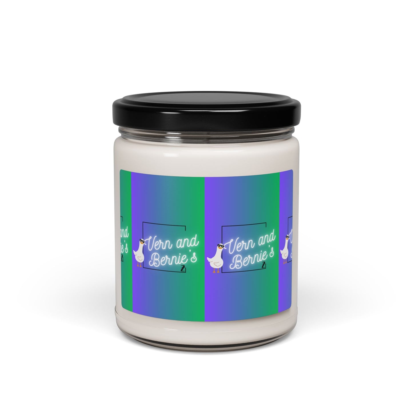 Vela de soja perfumada de Vern y Bernie, 9 oz