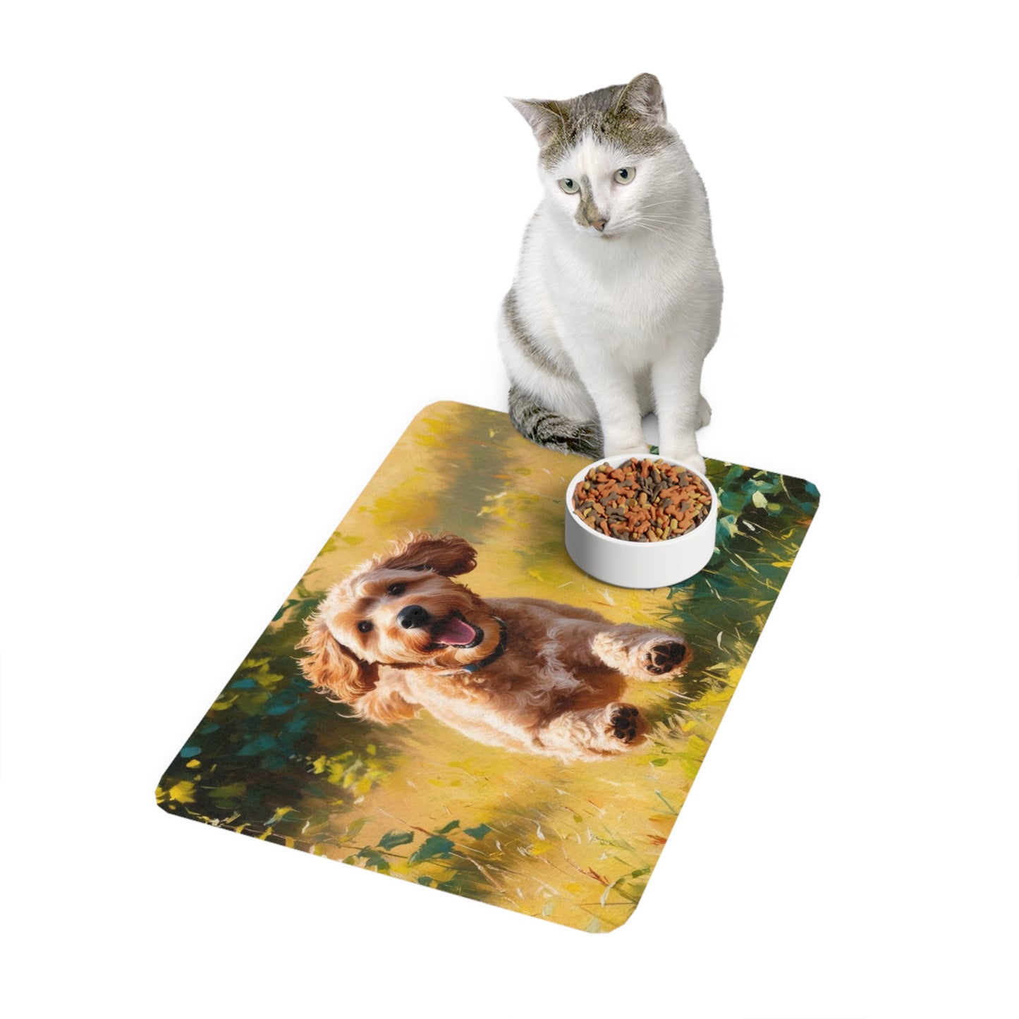 Pet Food Mat (12x18) - Lagotto Romagnolo