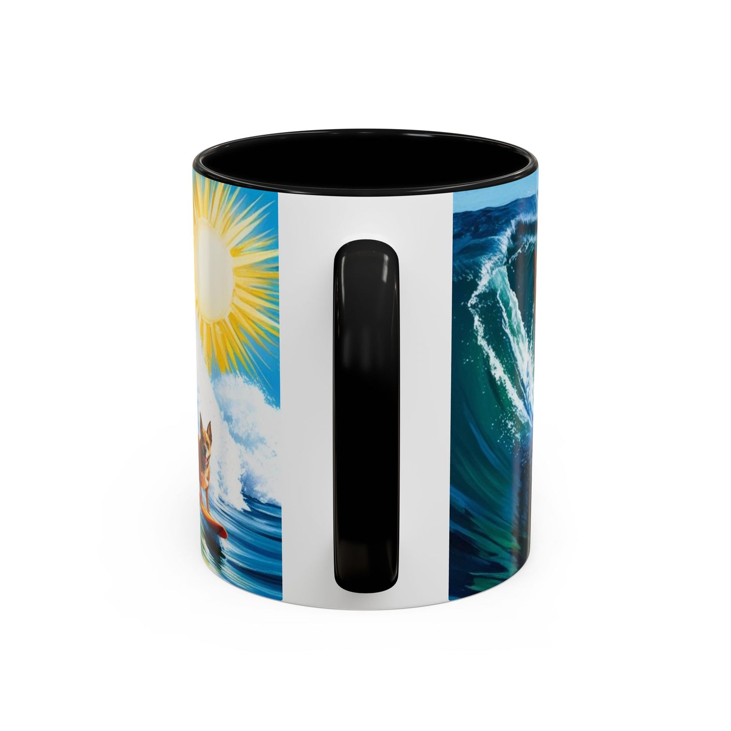 Taza de café con detalles de Surf Dogs: el regalo perfecto para los amantes de los perros