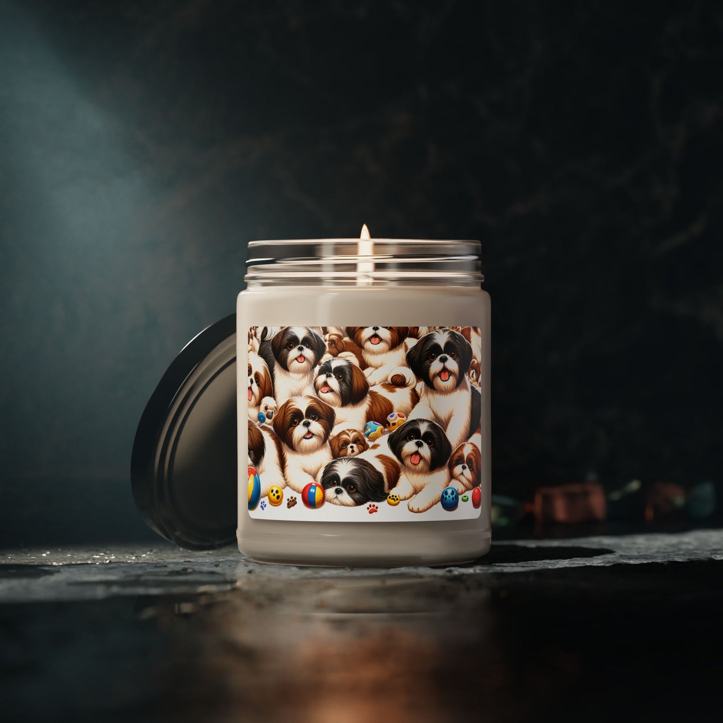 Shih Tzu- Scented Soy Candle, 9oz