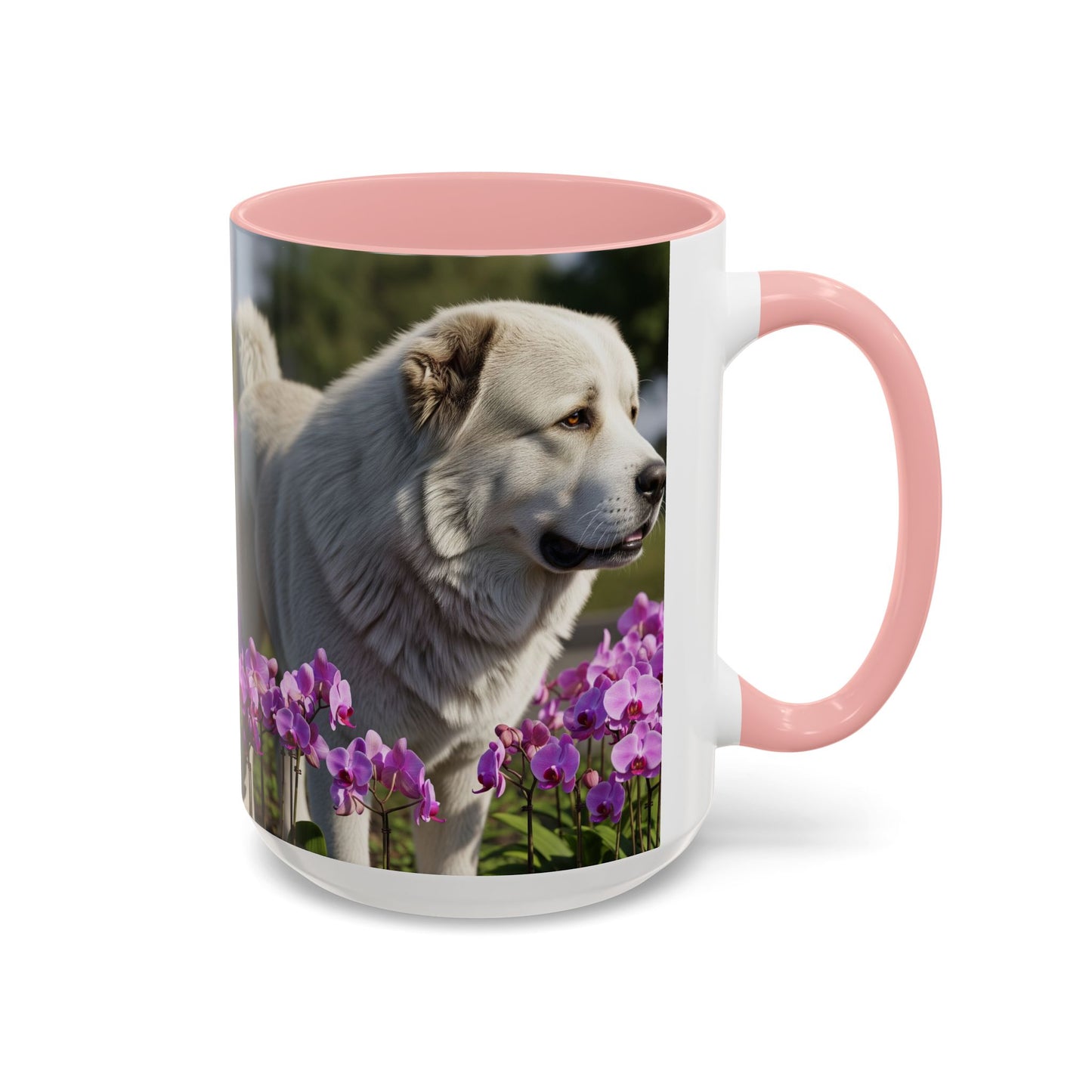Caucasian Shepherd Dog Accent Coffee Mug - Perfect Gift for Dog Lovers
