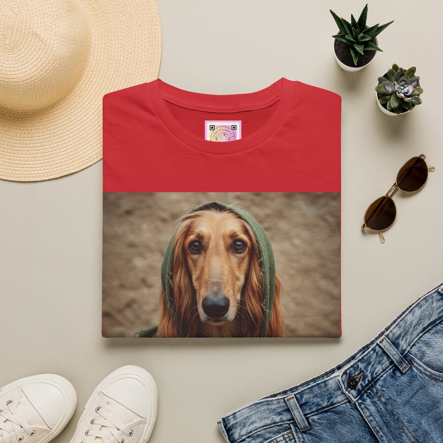 Canine Canvas Collection: McCurry Homage Tee Shirt