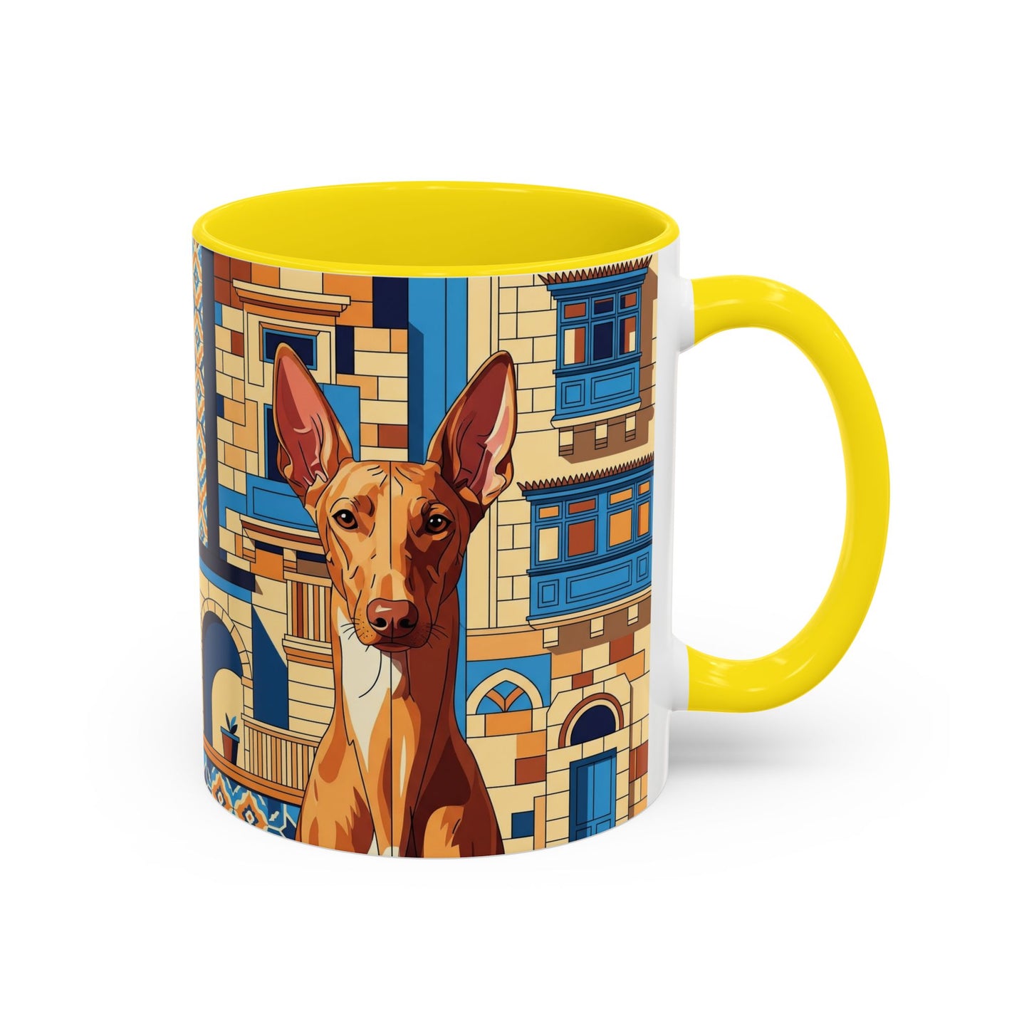 Taza de café con diseño de Pharaoh Hound: el regalo perfecto para los amantes de los perros.