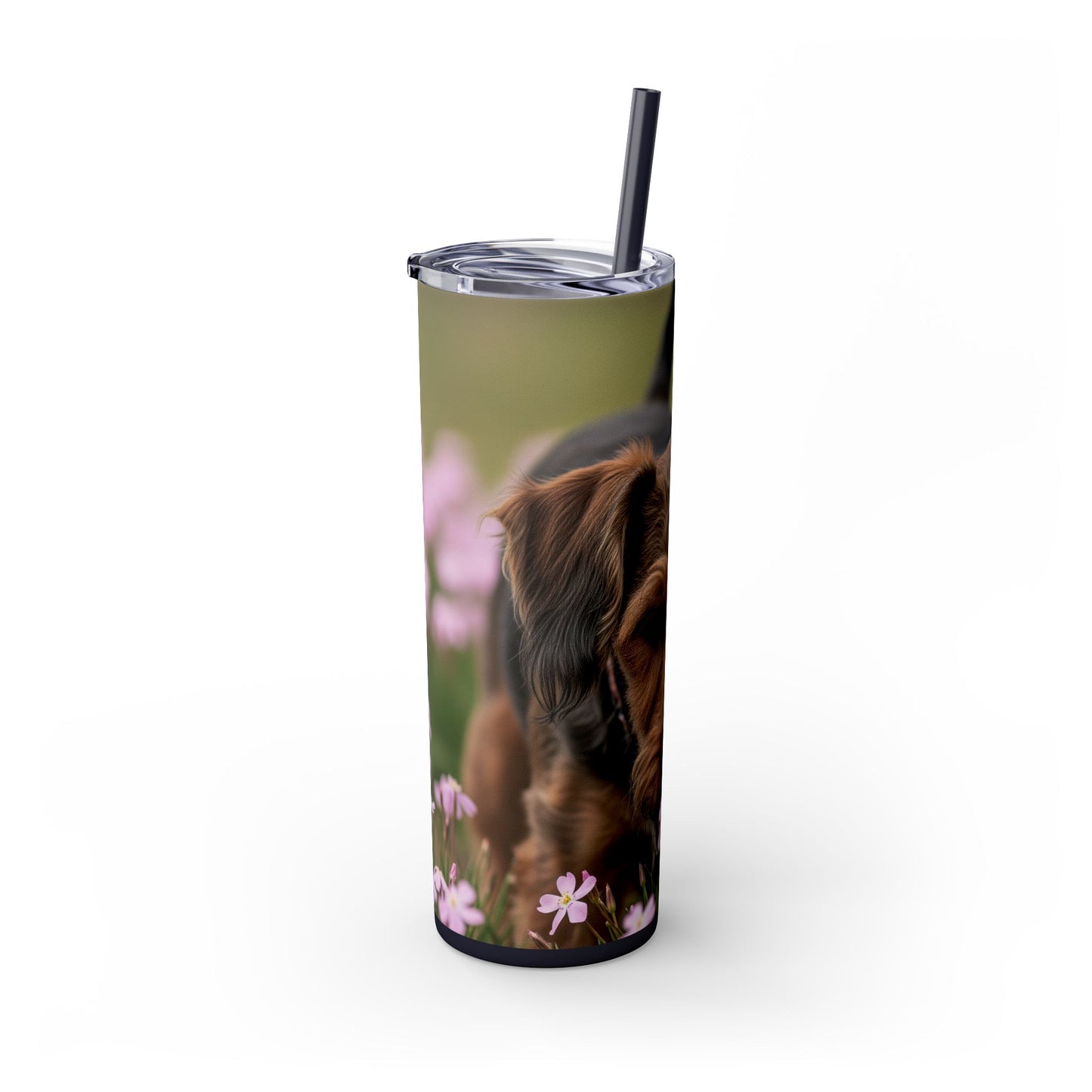 Gobelet isotherme Cesky Terrier avec paille, 590 ml