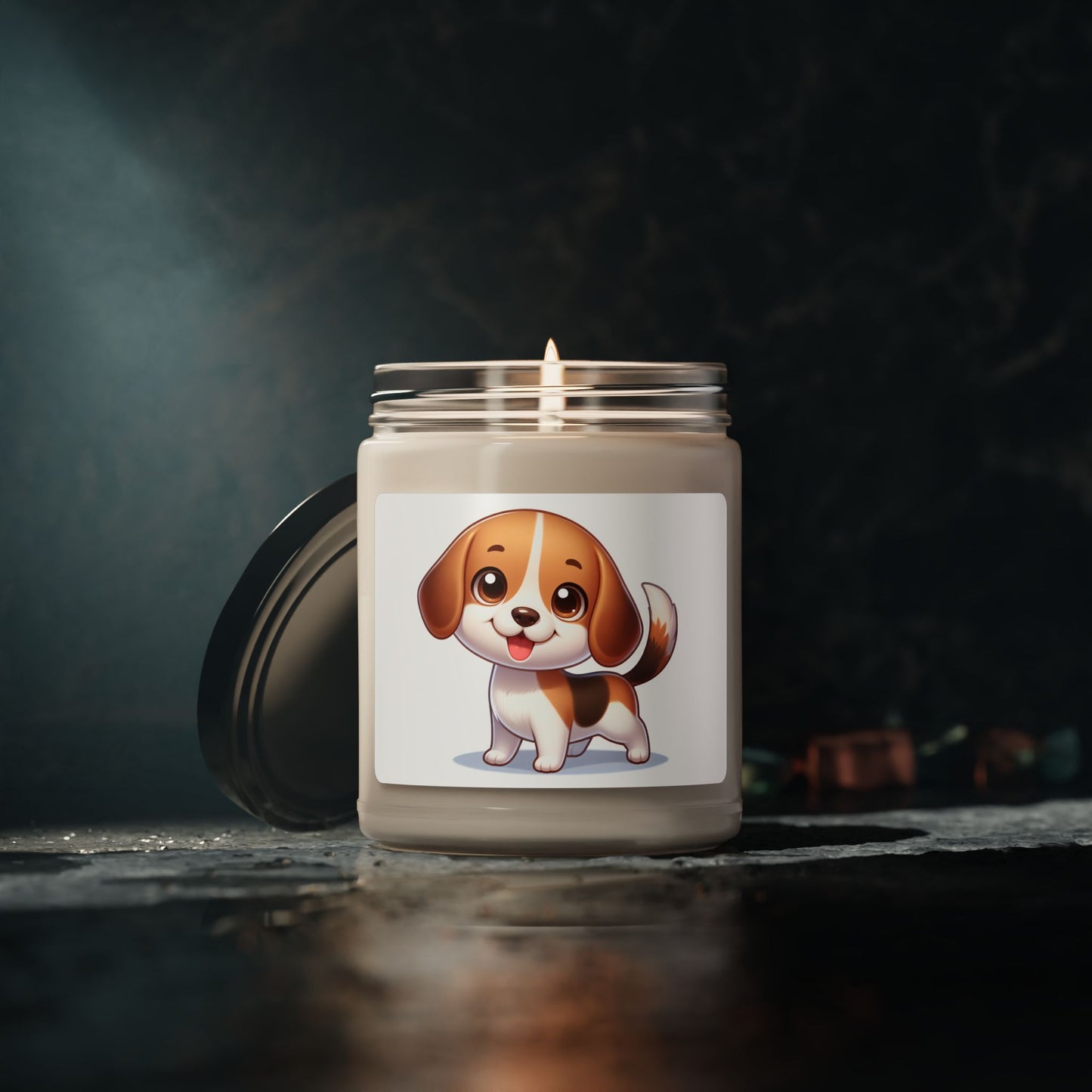 Beagle- Scented Soy Candle, 9oz