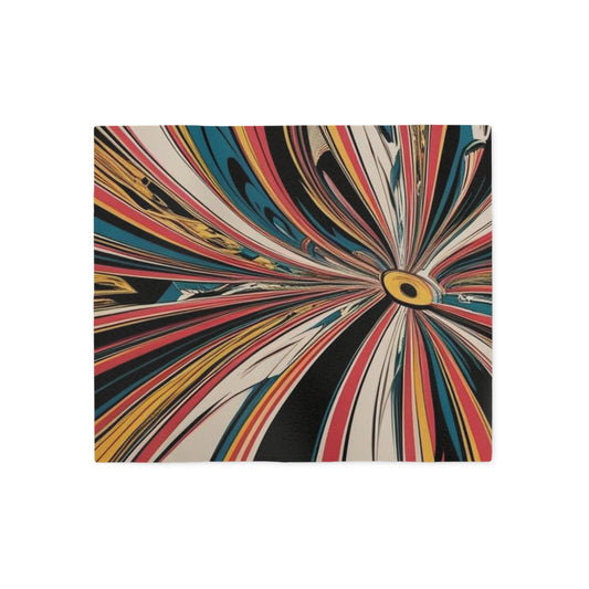 Optical Illusion Sweatshirt Blanket