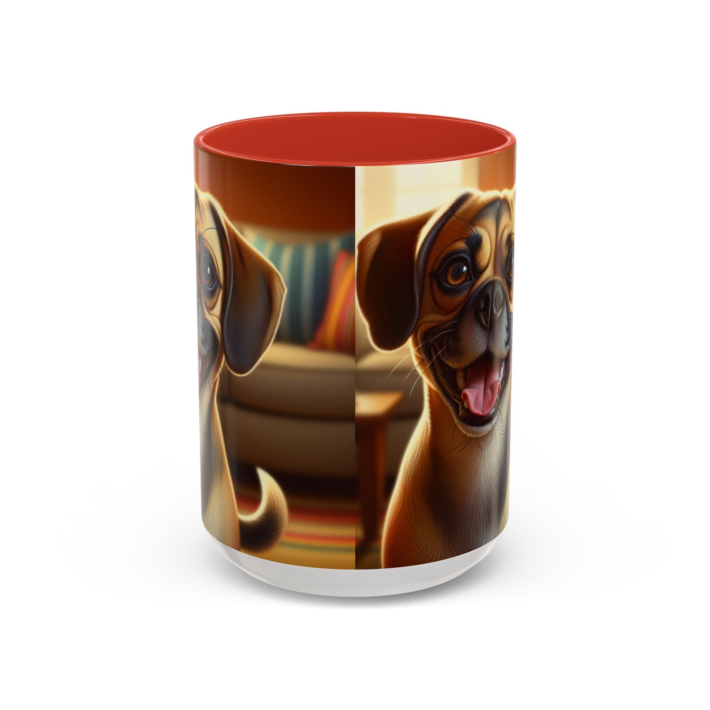 Taza de café con detalles de Puggle: el regalo perfecto para los amantes de los perros