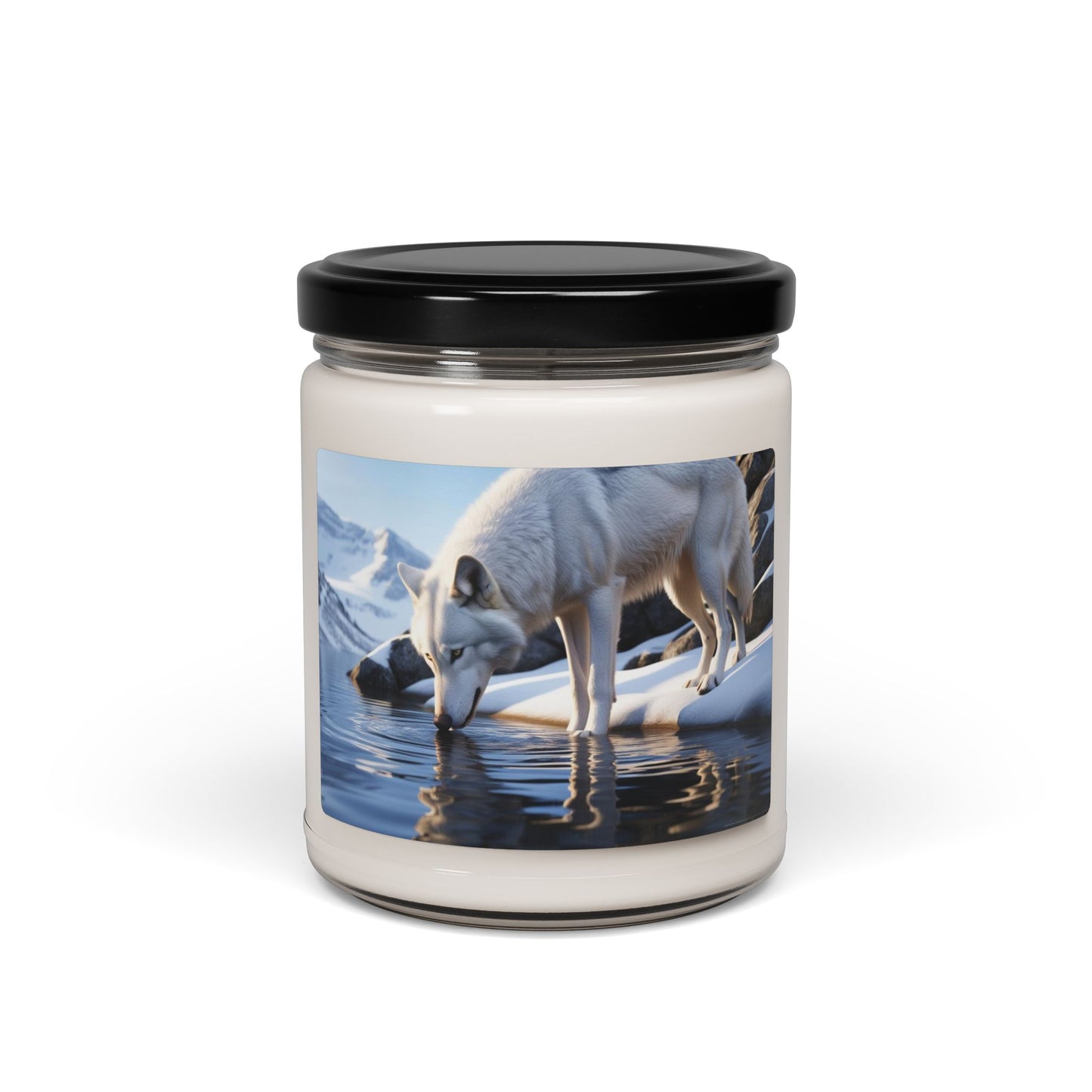 White Wolf- Scented Soy Candle, 9oz