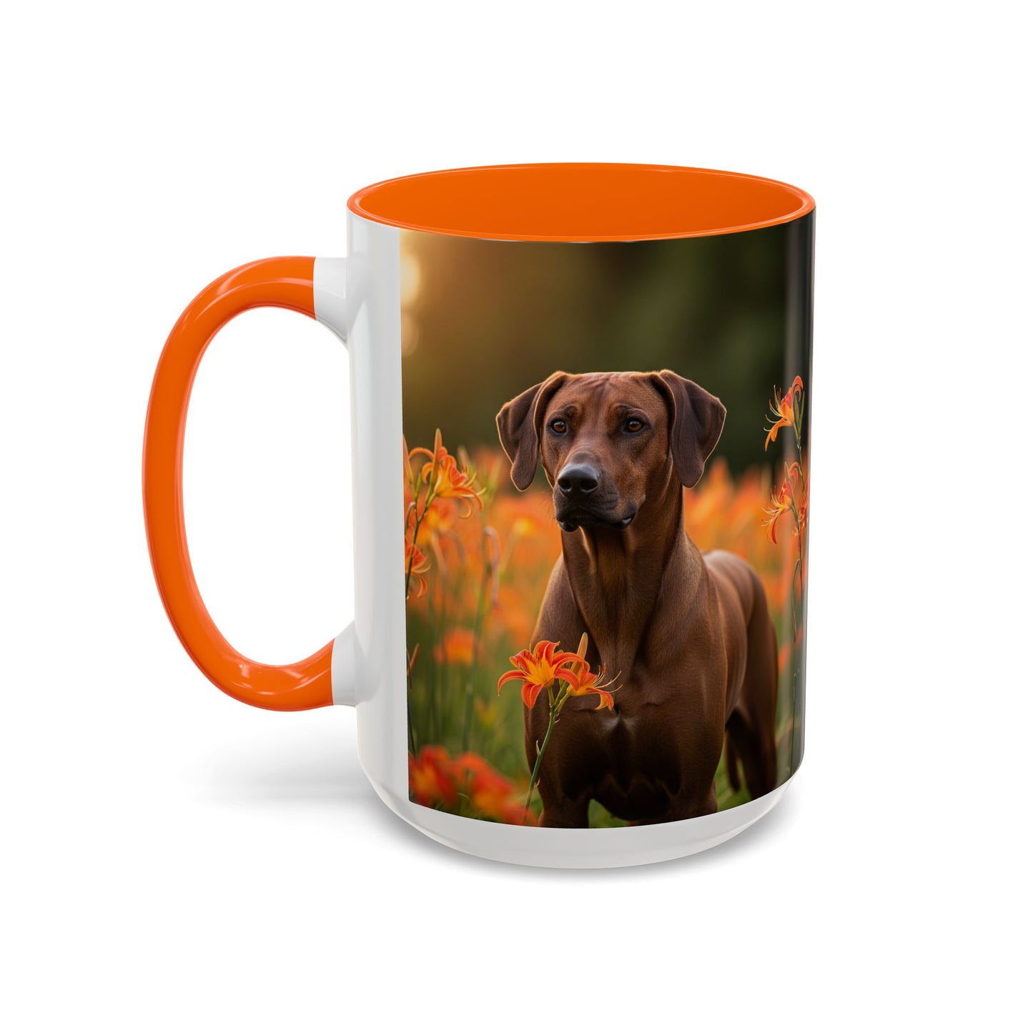 Taza de café con diseño de Rhodesian Ridgeback: el regalo perfecto para los amantes de los perros.