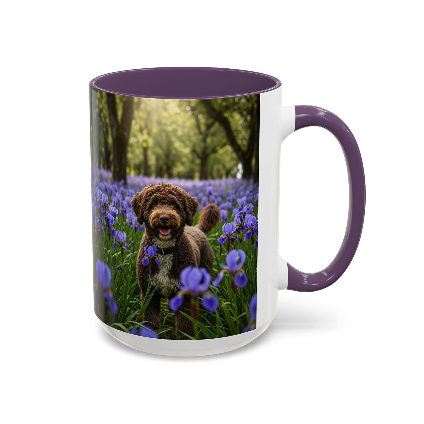 Mug à café avec motif de chien d'eau portugais - Cadeau idéal pour les amoureux des chiens