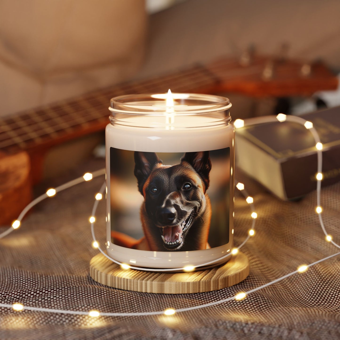 Belgian Shepherd Dog Malinois- Scented Soy Candle, 9oz