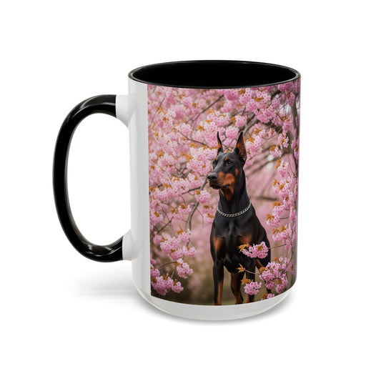 Doberman Accent Coffee Mug - Perfect Gift for Dog Lovers