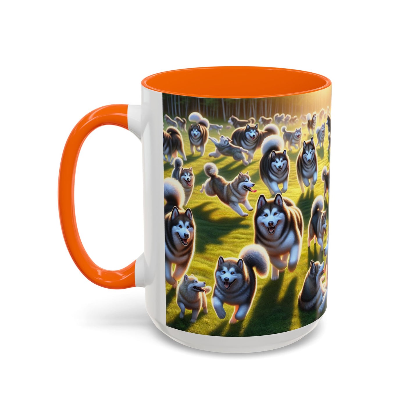 Alaskan Malamute Accent Coffee Mug - Perfect Gift for Dog Lovers