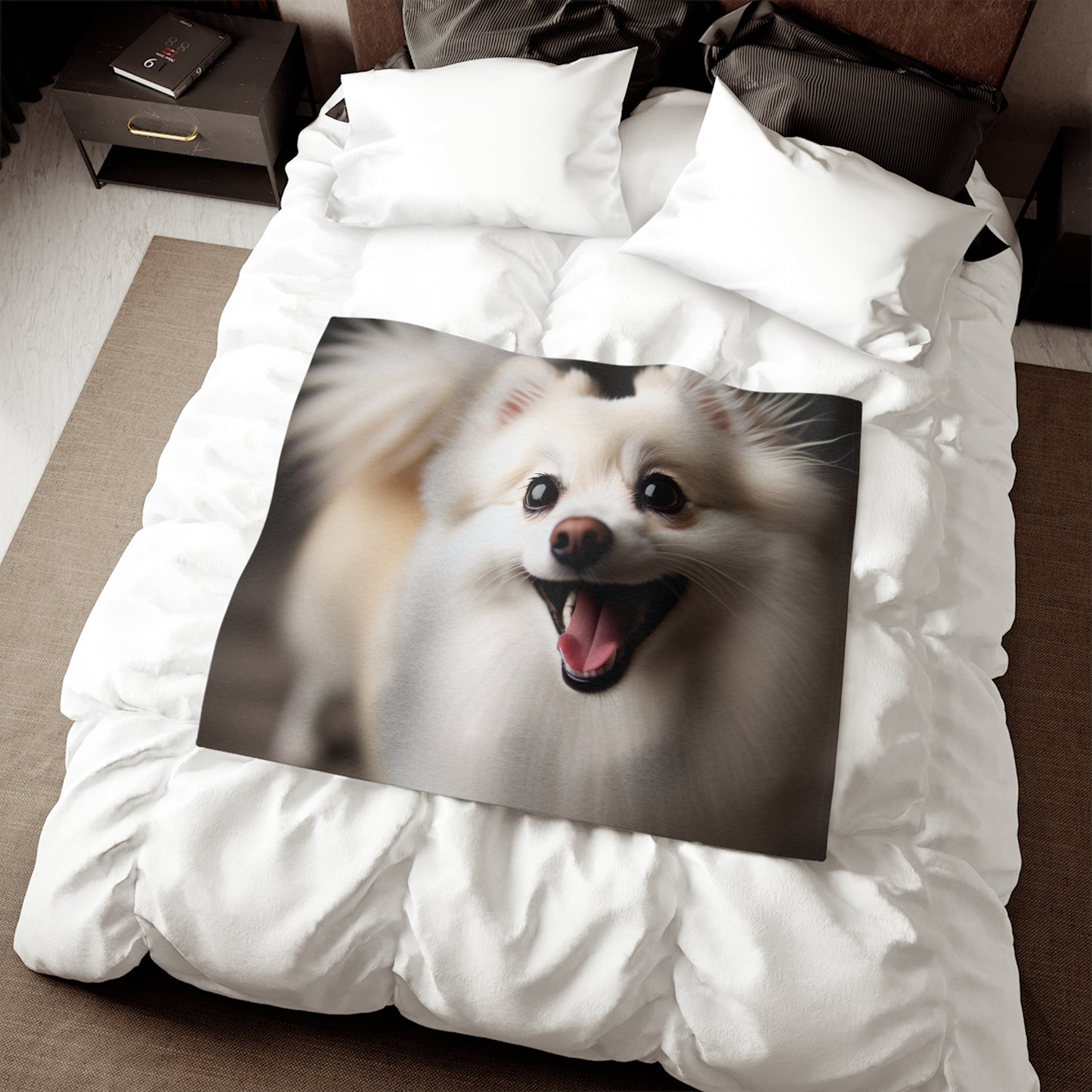 Norrbottenspets Sweatshirt Blanket