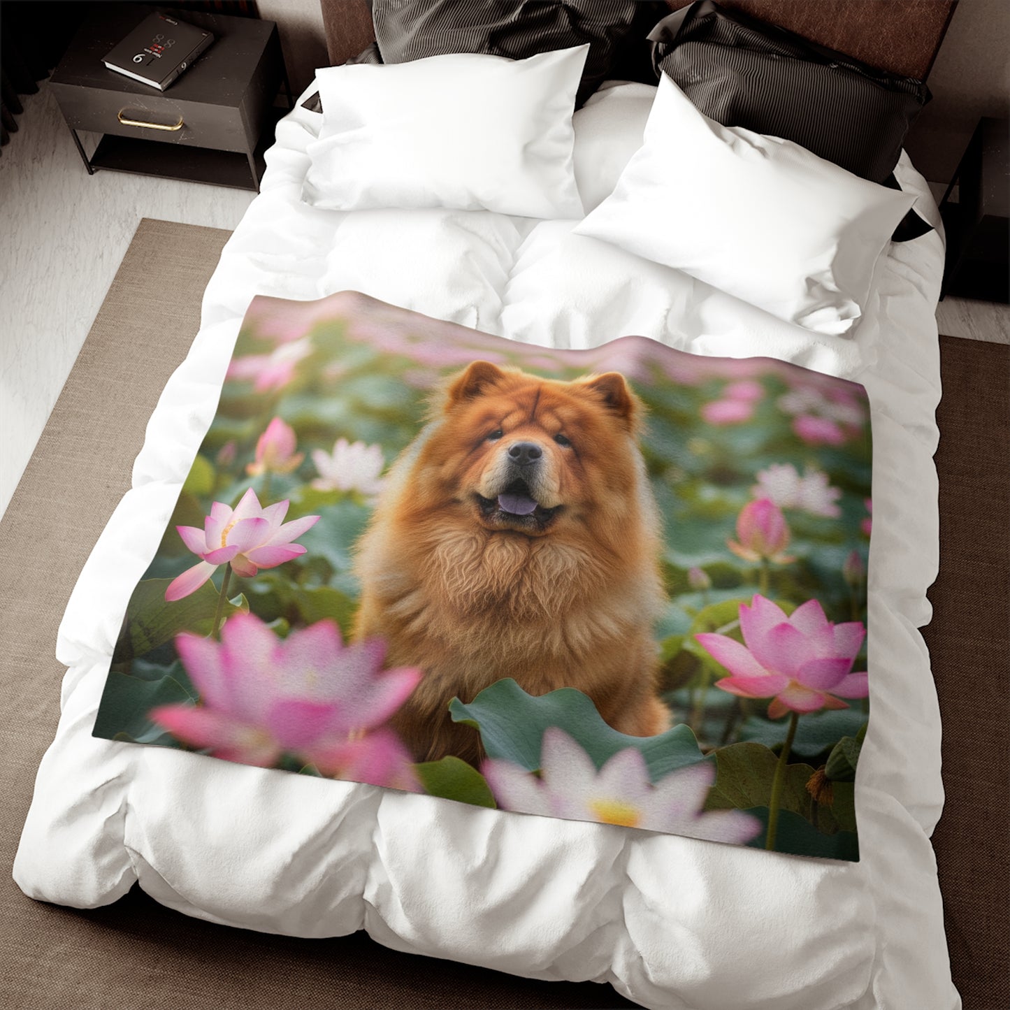 Manta de sudadera Chow Chow